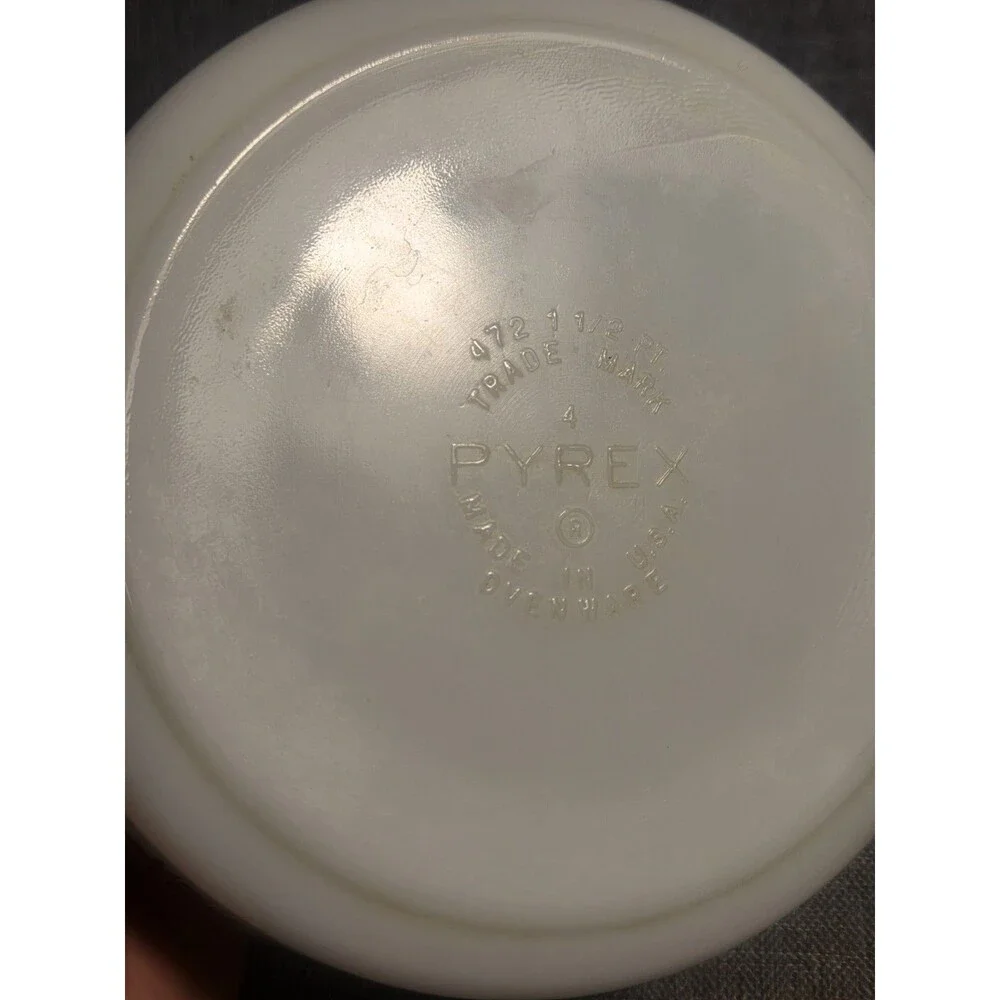 PYREX 472 1.5 PT SMALL CASSEROLE DISH EARLY AMERICAN ROOSTER FARM EAGLE 6